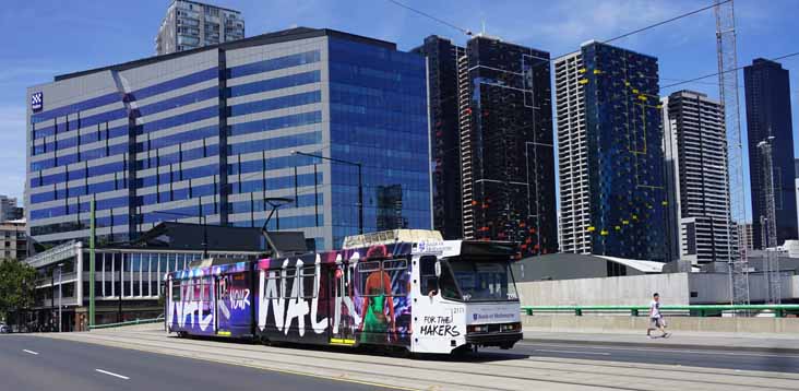 Yarra Trams Class B 2111 Bank of Melbourne